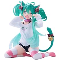 Amazon.co.jp: 初音*ミク Desktop Cute フィギュア 猫耳Tシャツver